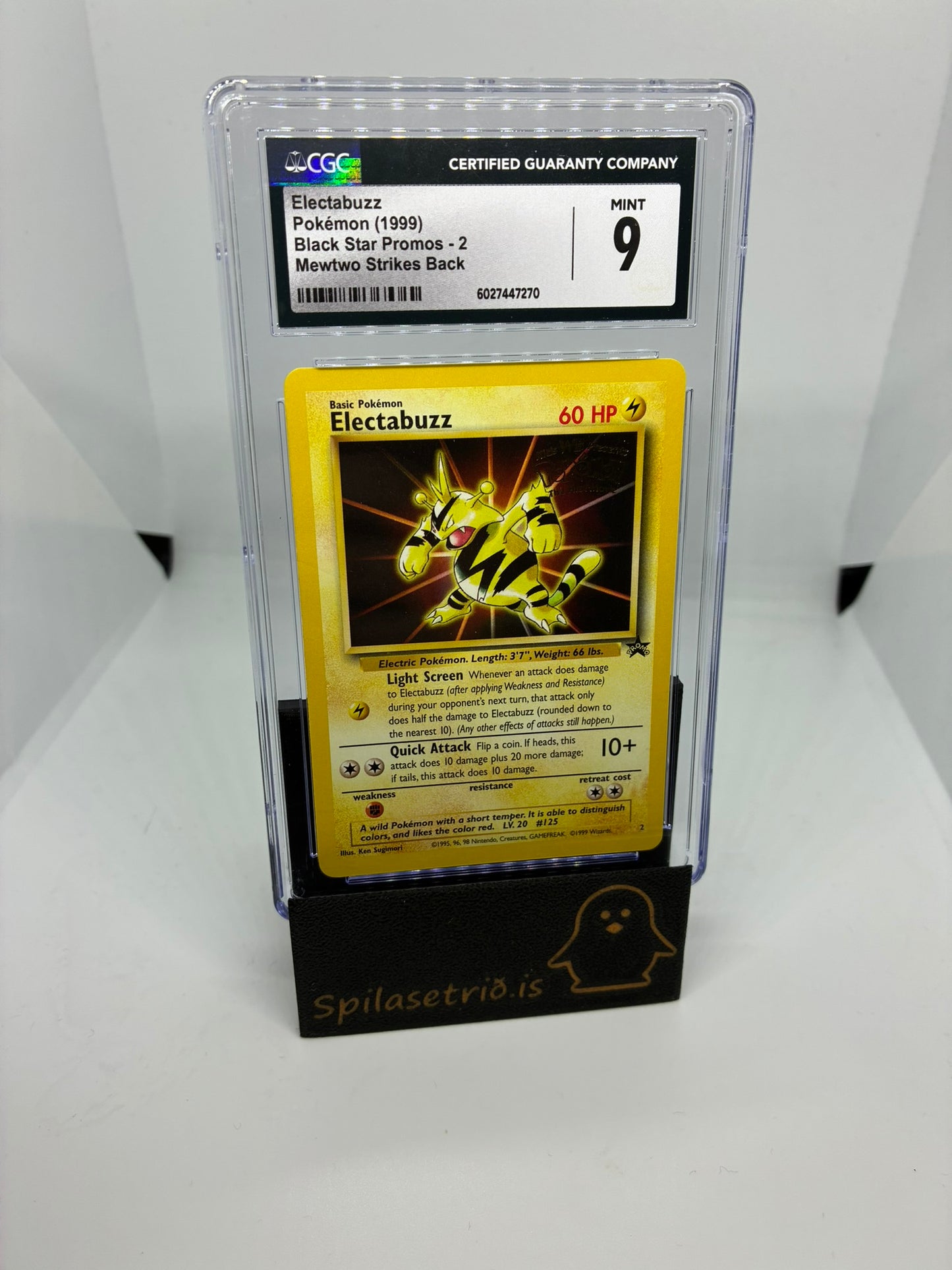 Electabuzz #2 Pokemon Promo CGC 9