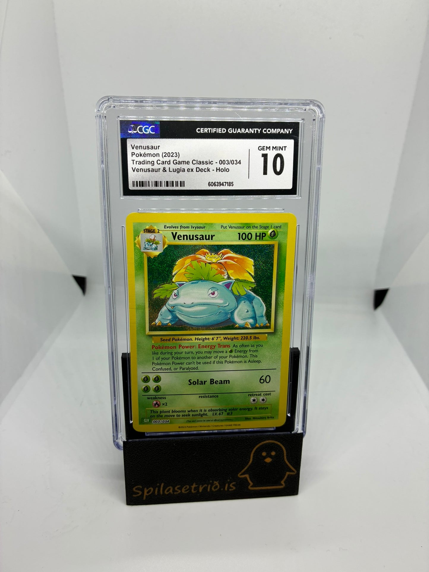 Venusaur #3 Pokemon TCG Classic: Venusaur Deck CGC 10