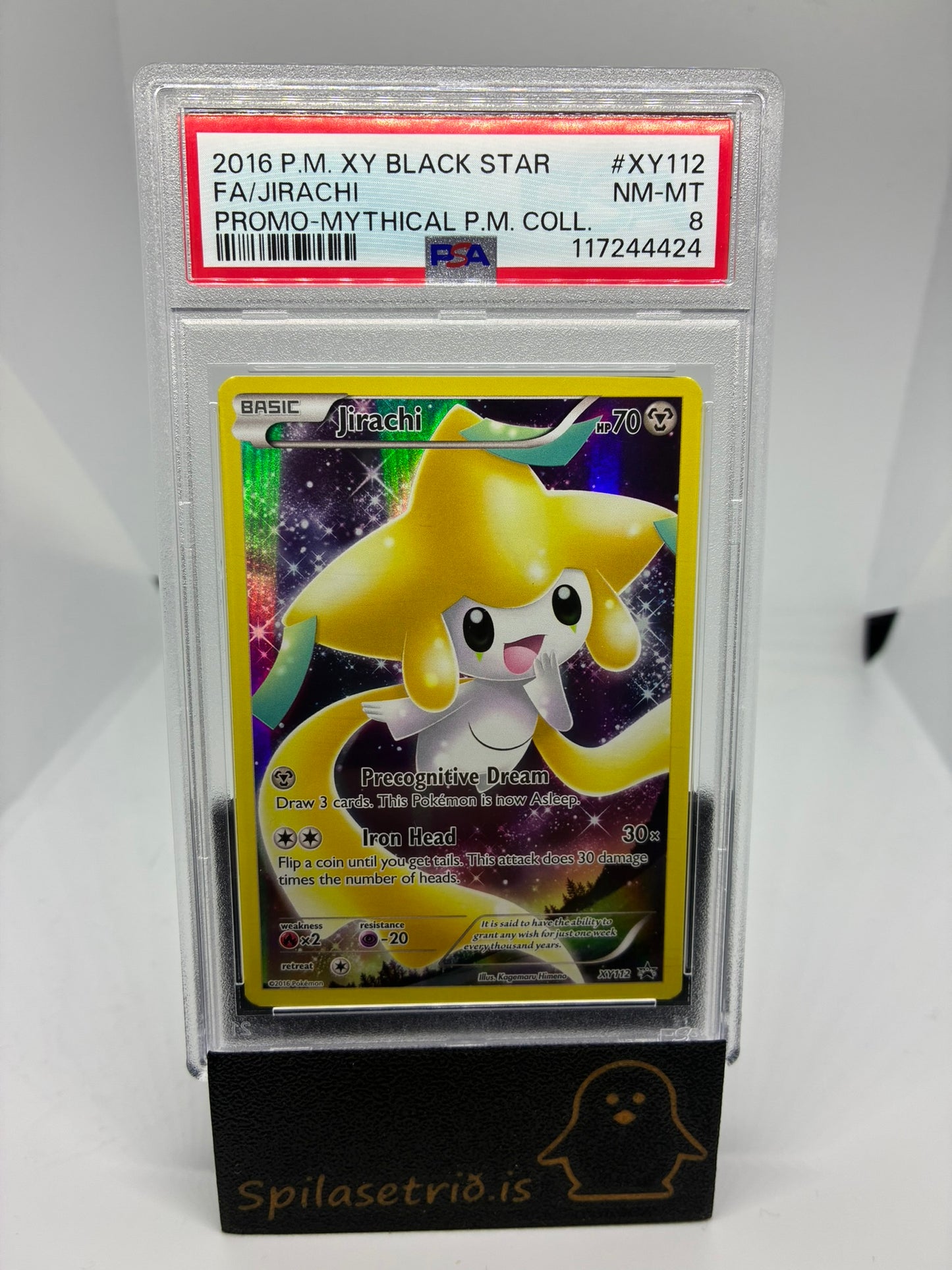 Jirachi #XY112 Pokemon Promo PSA 8