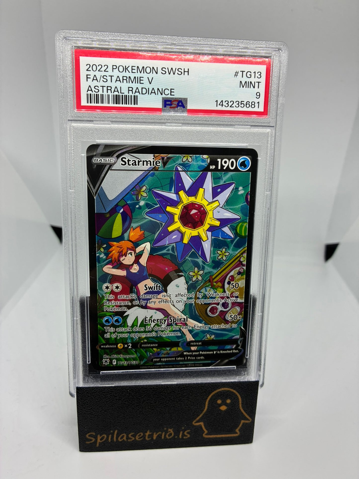 Starmie V #TG13 Pokemon Astral Radiance PSA 9