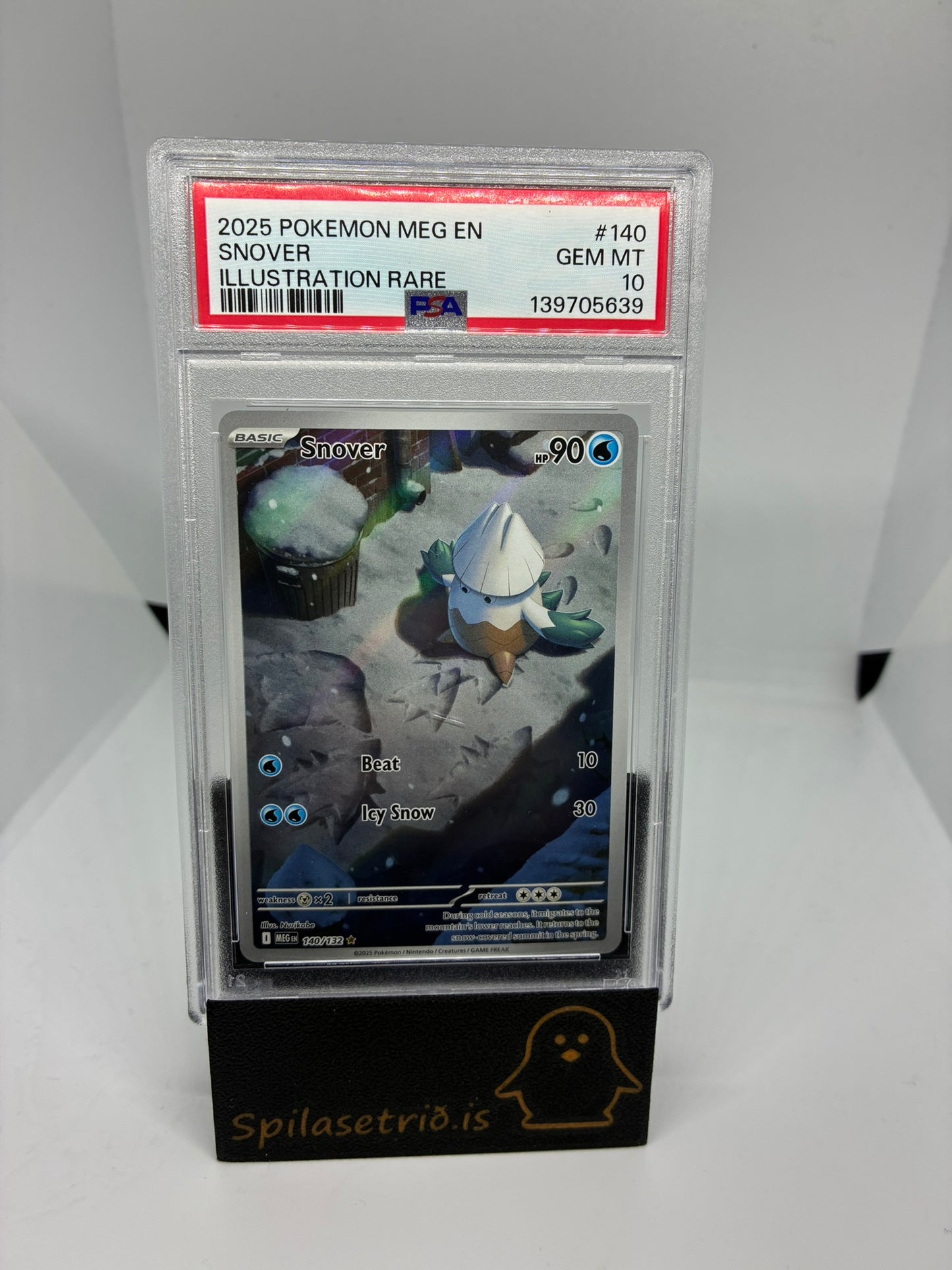Snover #140 Pokemon Mega Evolution PSA 10