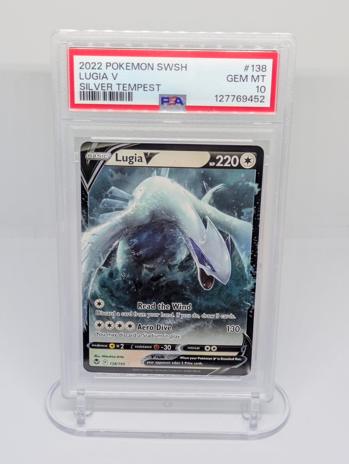 Lugia V - #138 PSA 10