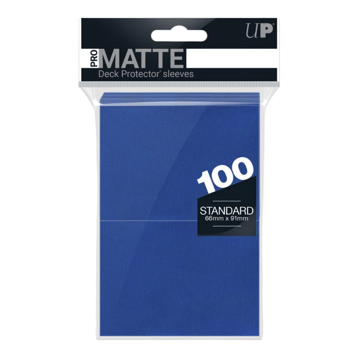 Blá Ultra Pro Pro-Matte spilaplöst (100 stk)
