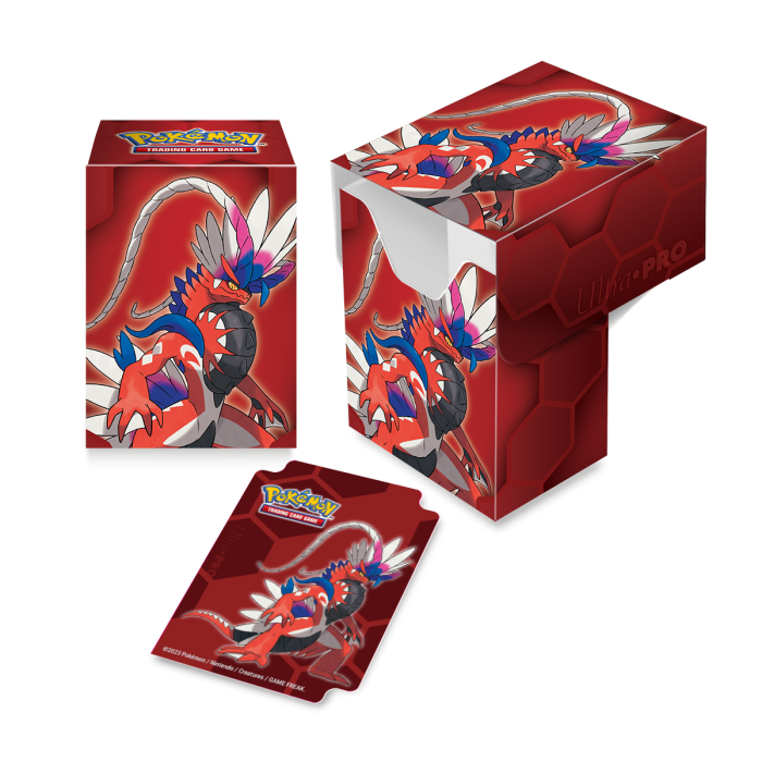 Spilakassi Ultra Pro: Koraidon Full-View Deck Box