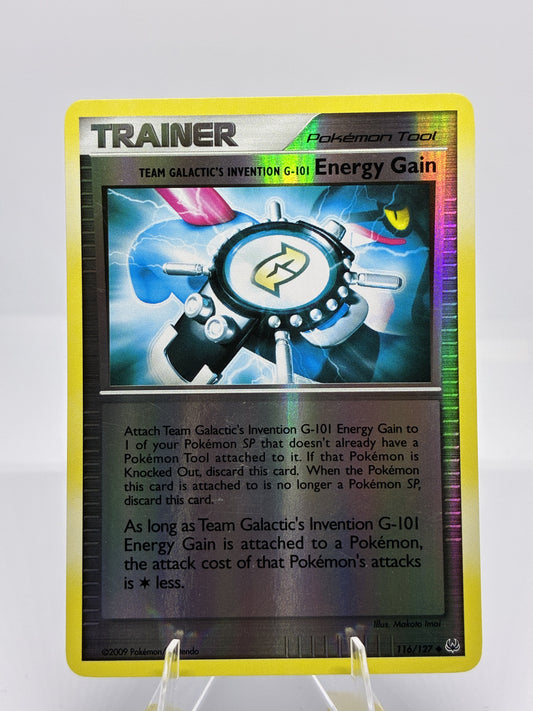 Team Galactic's Invention G-101 Energy Gain