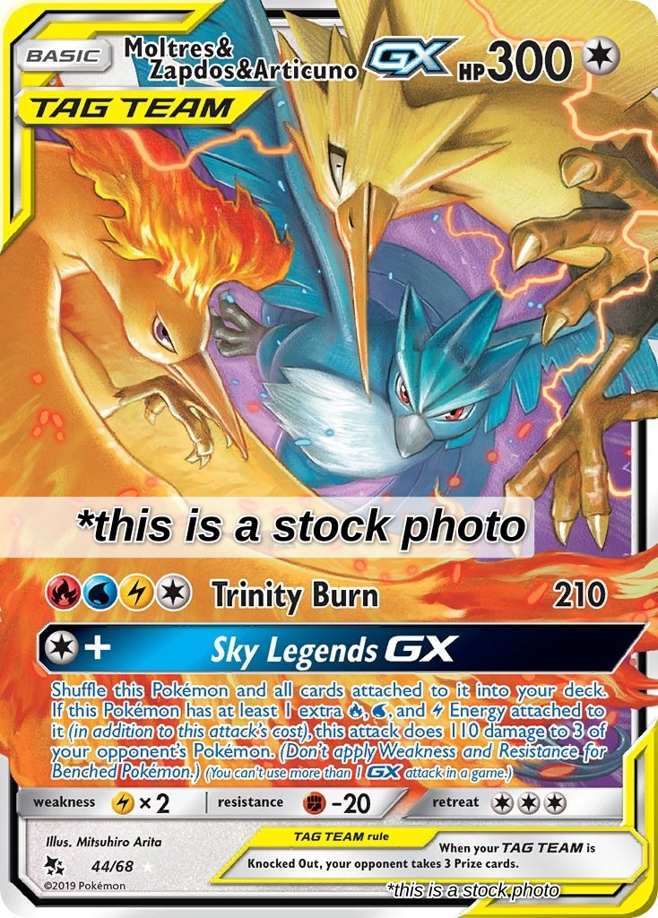 Moltres & Zapdos & Articuno GX
