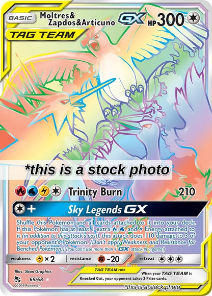 Moltres & Zapdos & Articuno GX (Secret)