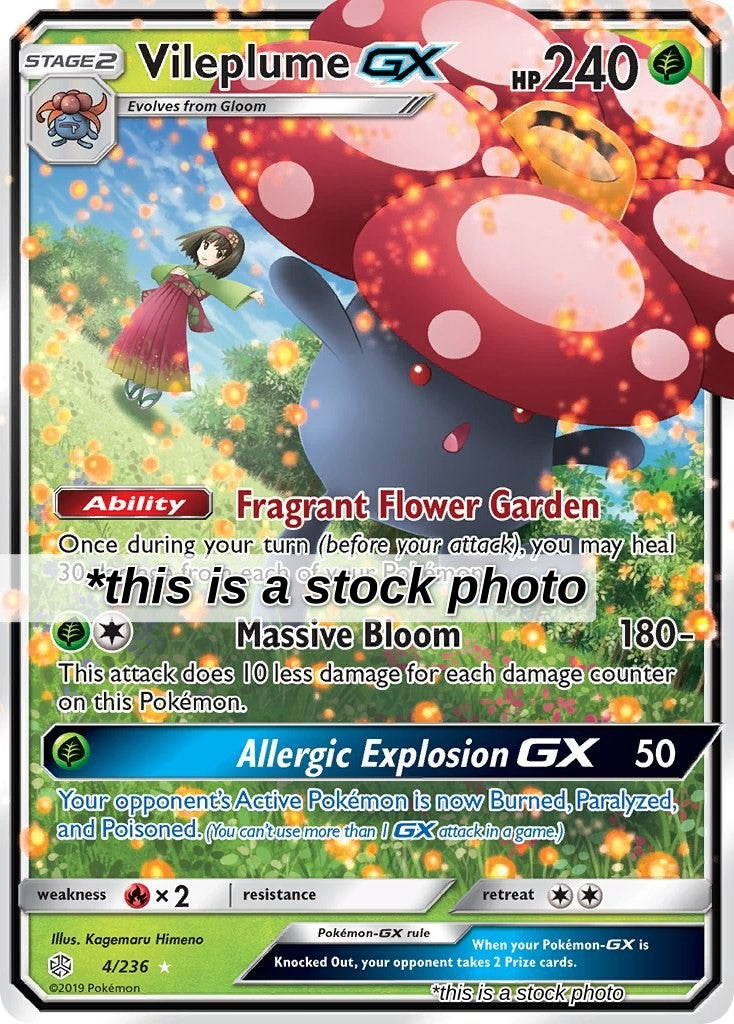 Vileplume GX