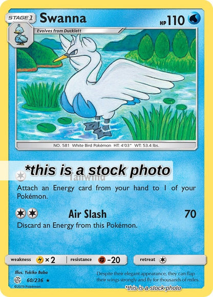 Swanna [SM12 - 60/236] - Reverse Holofoil