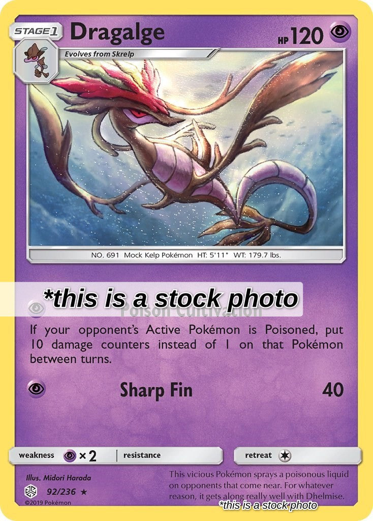 Dragalge [SM12 - 92/236] - Reverse Holofoil