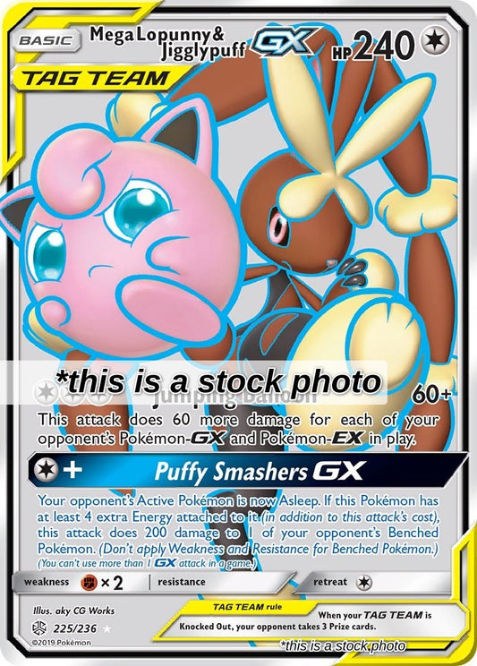 Mega Lopunny & Jigglypuff GX (Full Art)