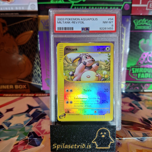 Miltank Reverse Holo - 94/147 PSA 8