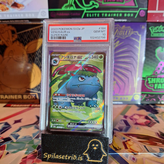 Venusaur ex (JP) - 184/165 PSA 10