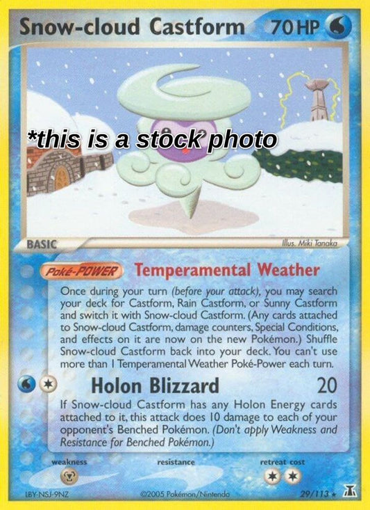 Snow-cloud Castform