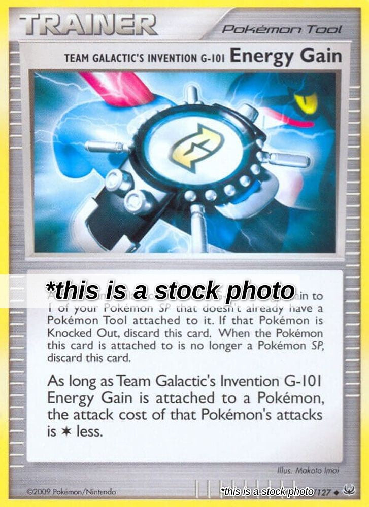 Team Galactic's Invention G-101 Energy Gain