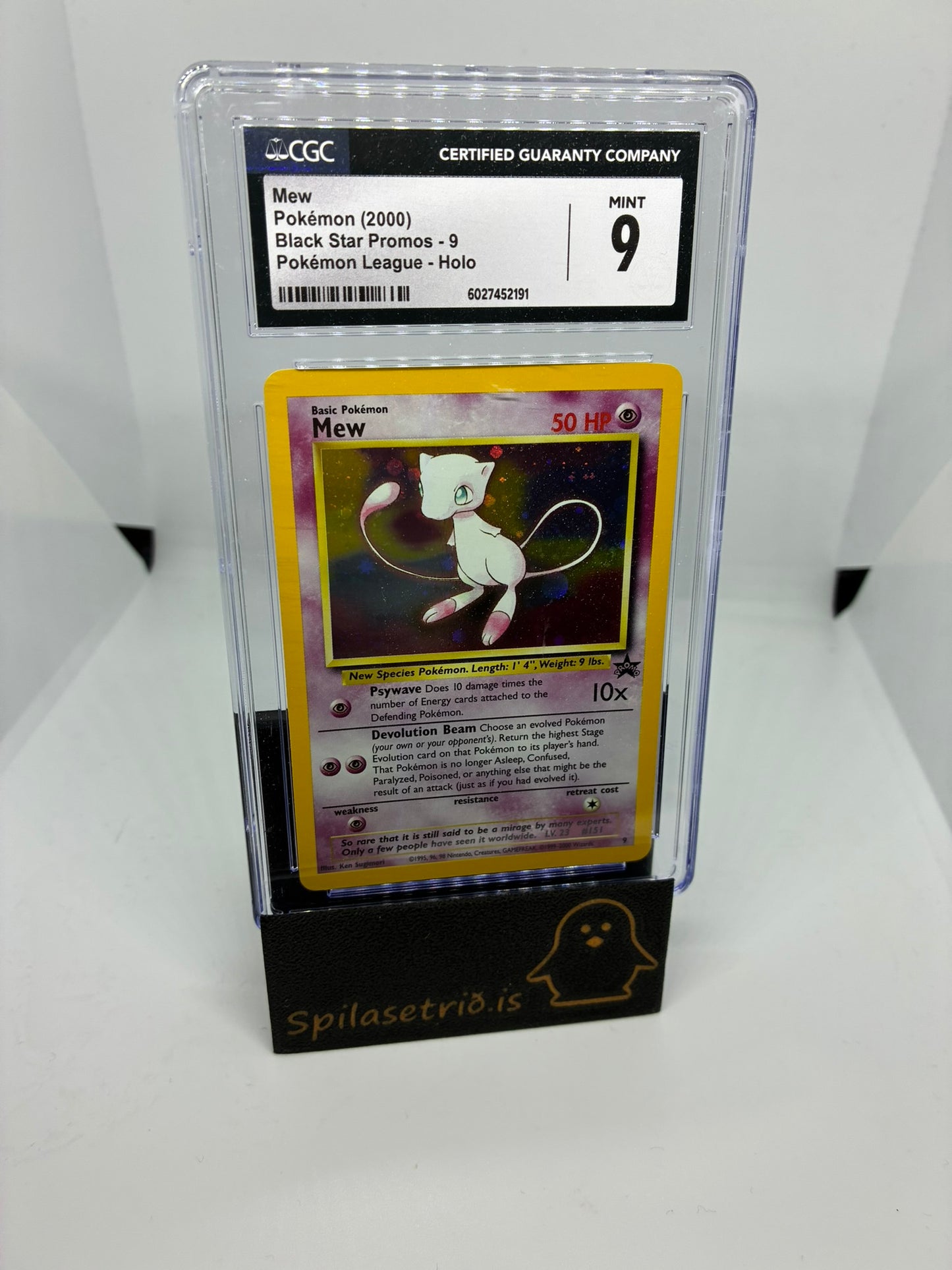 Mew #9 Pokemon Promo CGC 9