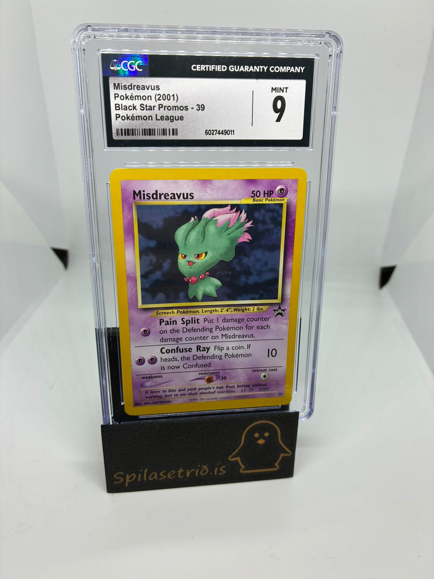 Misdreavus #39 Pokemon Promo CGC 9