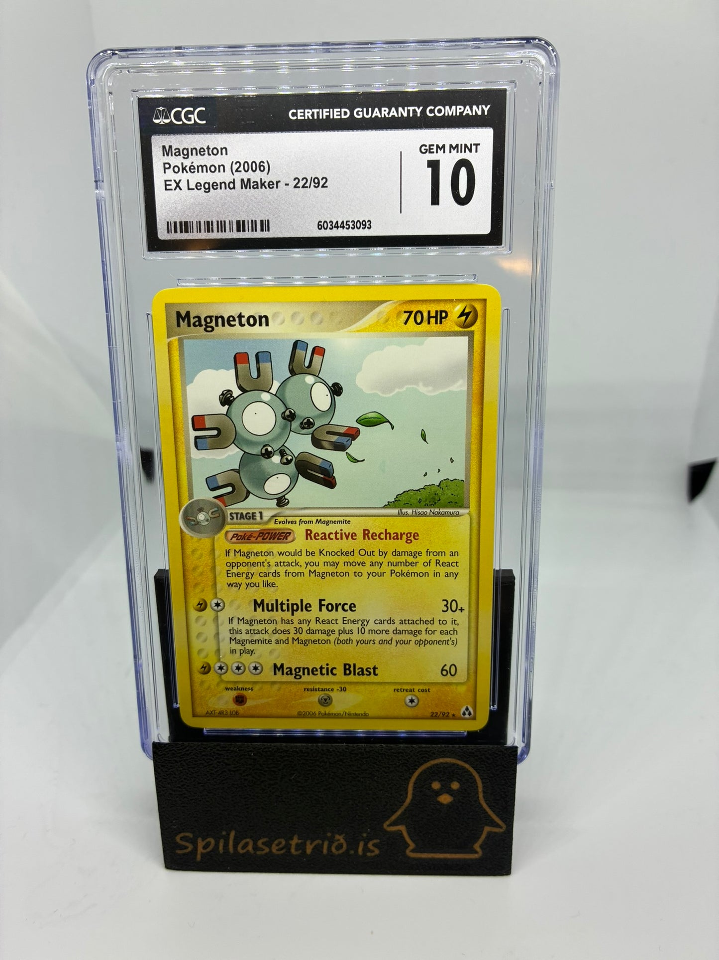 Magneton #22 Pokemon Legend Maker CGC 10