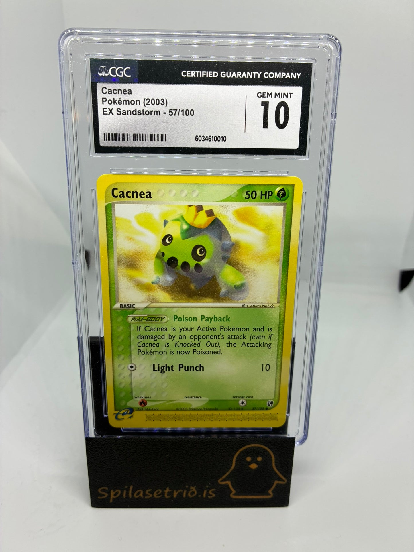 Cacnea #57 Pokemon Sandstorm CGC 10
