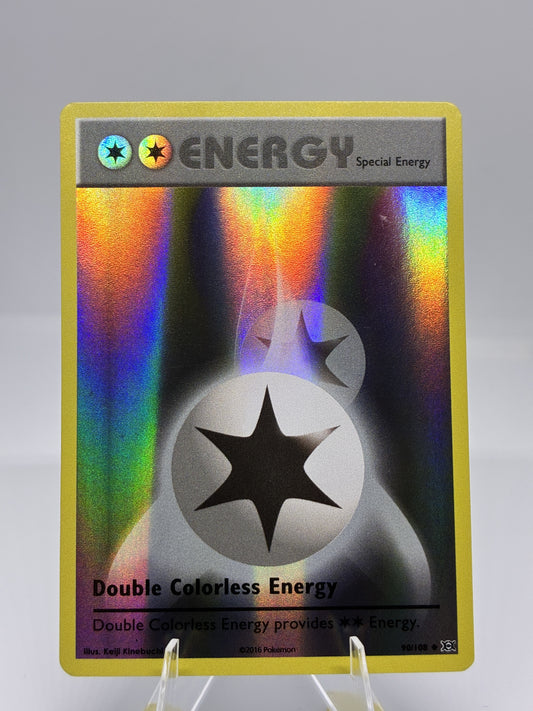 Double Colorless Energy [EVO - 90/108] - Reverse Holofoil