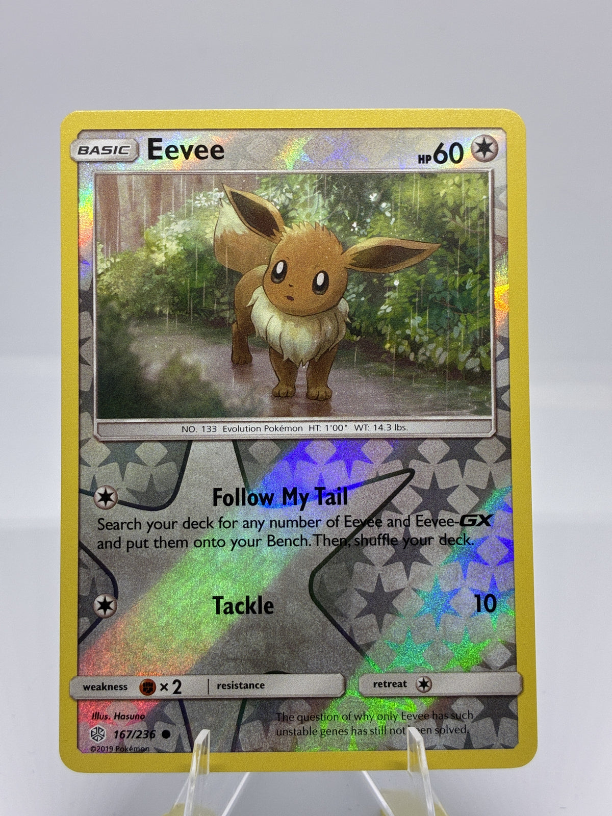Eevee - 167/236 [SM12 - 167/236] - Reverse Holofoil