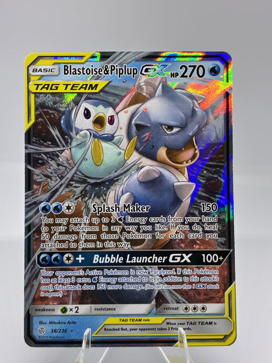 Blastoise & Piplup GX