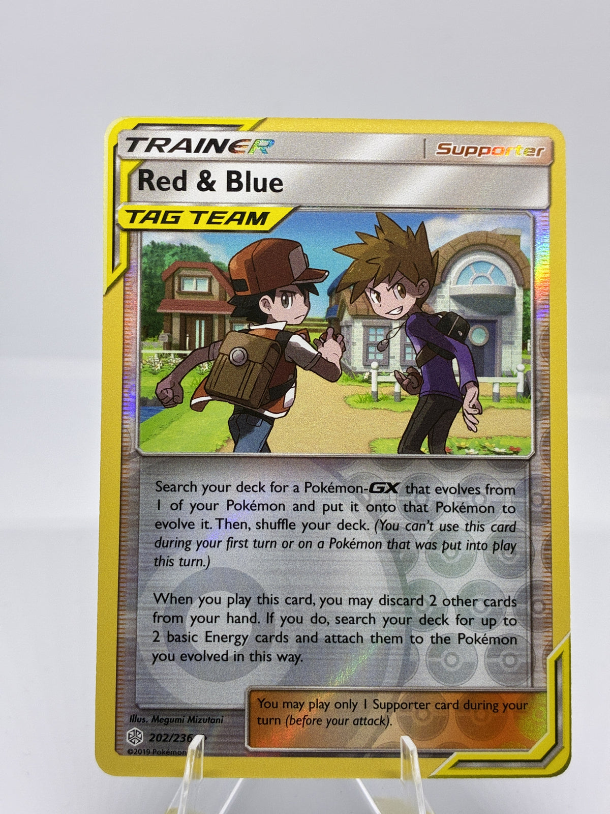 Red & Blue [SM12 - 202/236] - Reverse Holofoil